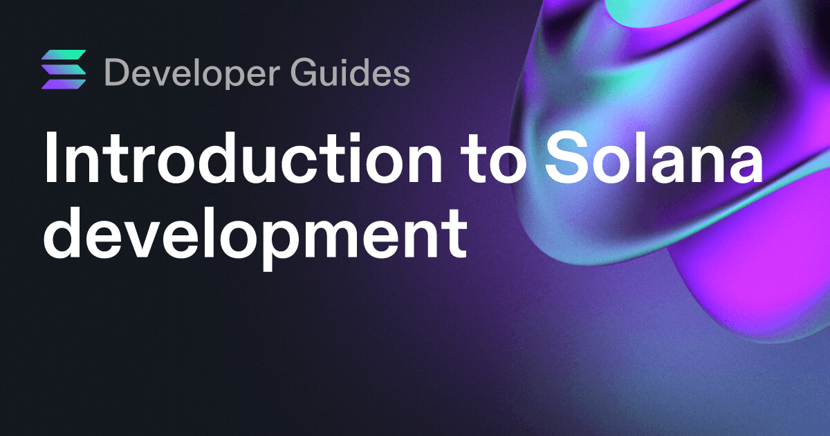 Intro to Solana development (using only your browser)