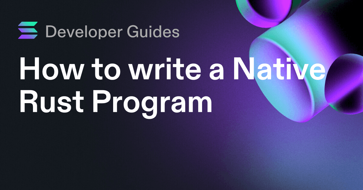 Cómo escribir un programa con Rust Nativo